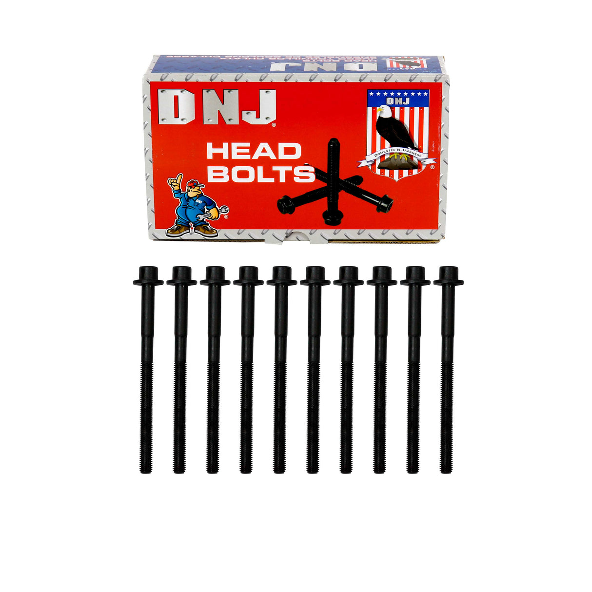 DNJ HBK195 Cylinder Head Bolt Set ‚ Cylinder Head Bolt Hyundai Kia Accent Elantra Elantra Gt Forte Koup Forte5 Kona Optima Rio Sonata Soul Tucson Veloster