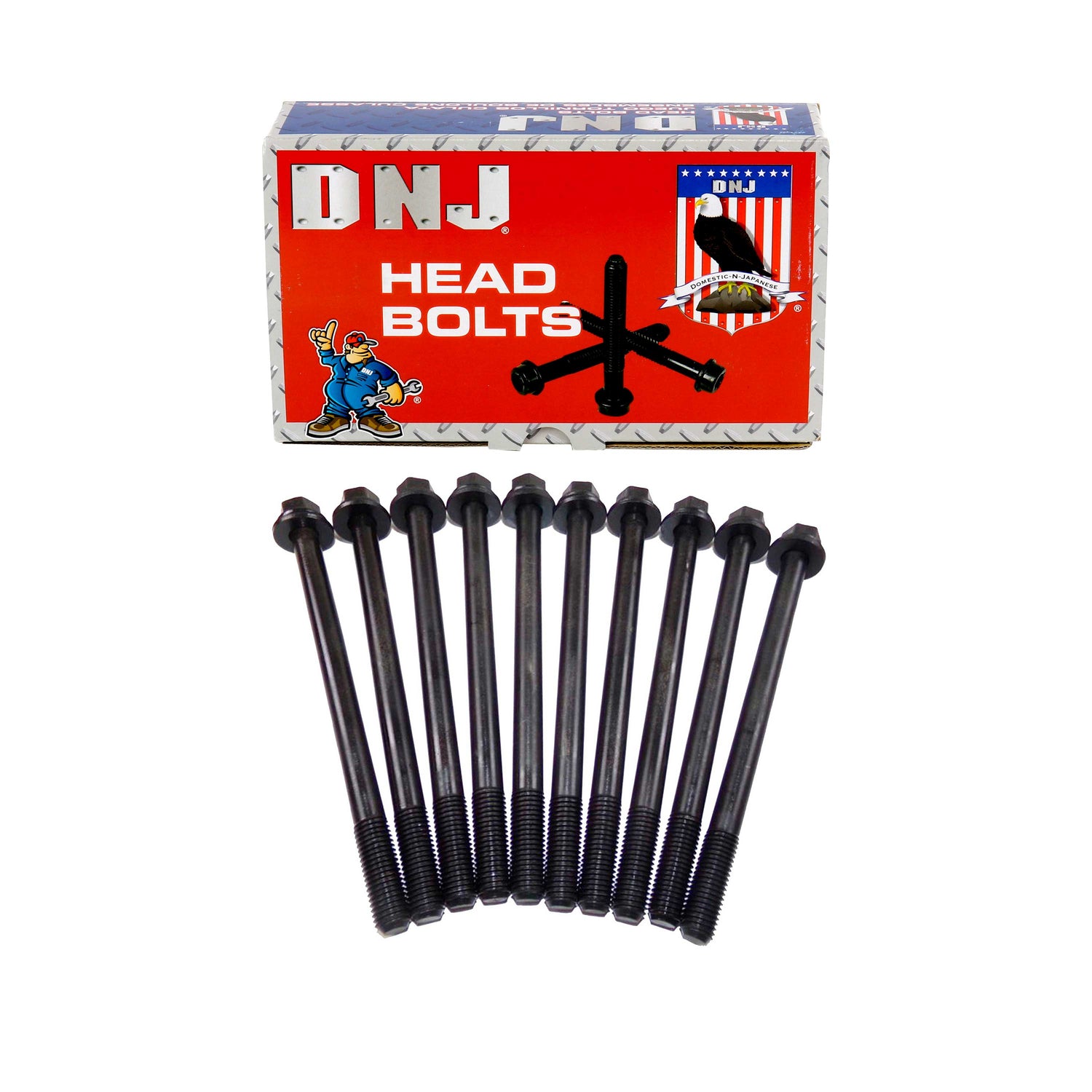 DNJ HBK217 Cylinder Head Bolt Set ‚ Cylinder Head Bolt Honda Civic Civic Del Sol B16A2B16A3