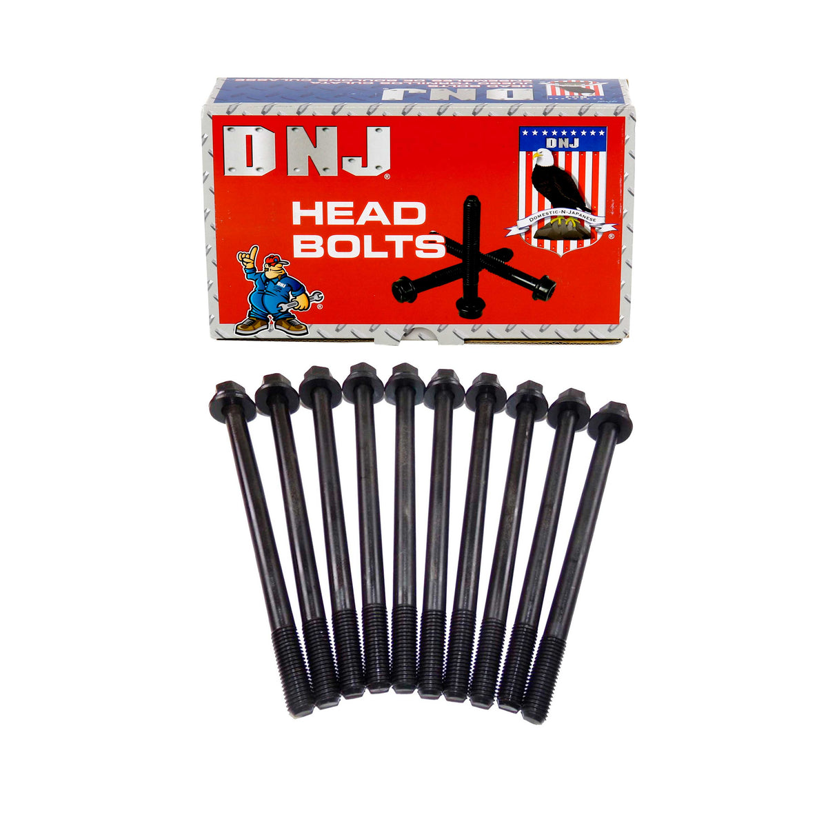DNJ HBK217 Cylinder Head Bolt Set ‚ Cylinder Head Bolt Honda Civic Civic Del Sol B16A2B16A3