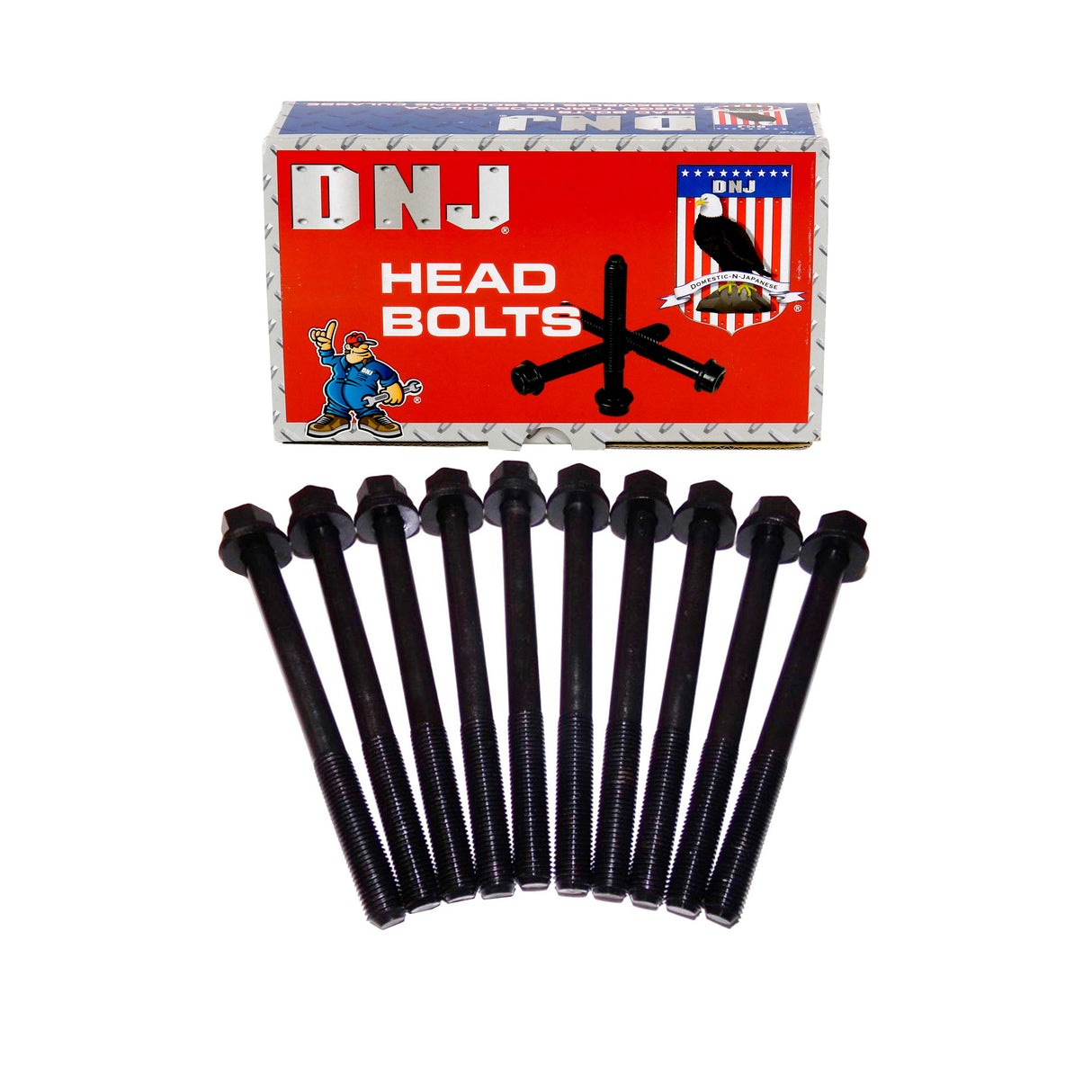 DNJ HBK297 Cylinder Head Bolt Set ‚ Cylinder Head Bolt Honda Civic Civic Del Sol D16Y5D16Y7D16Y8