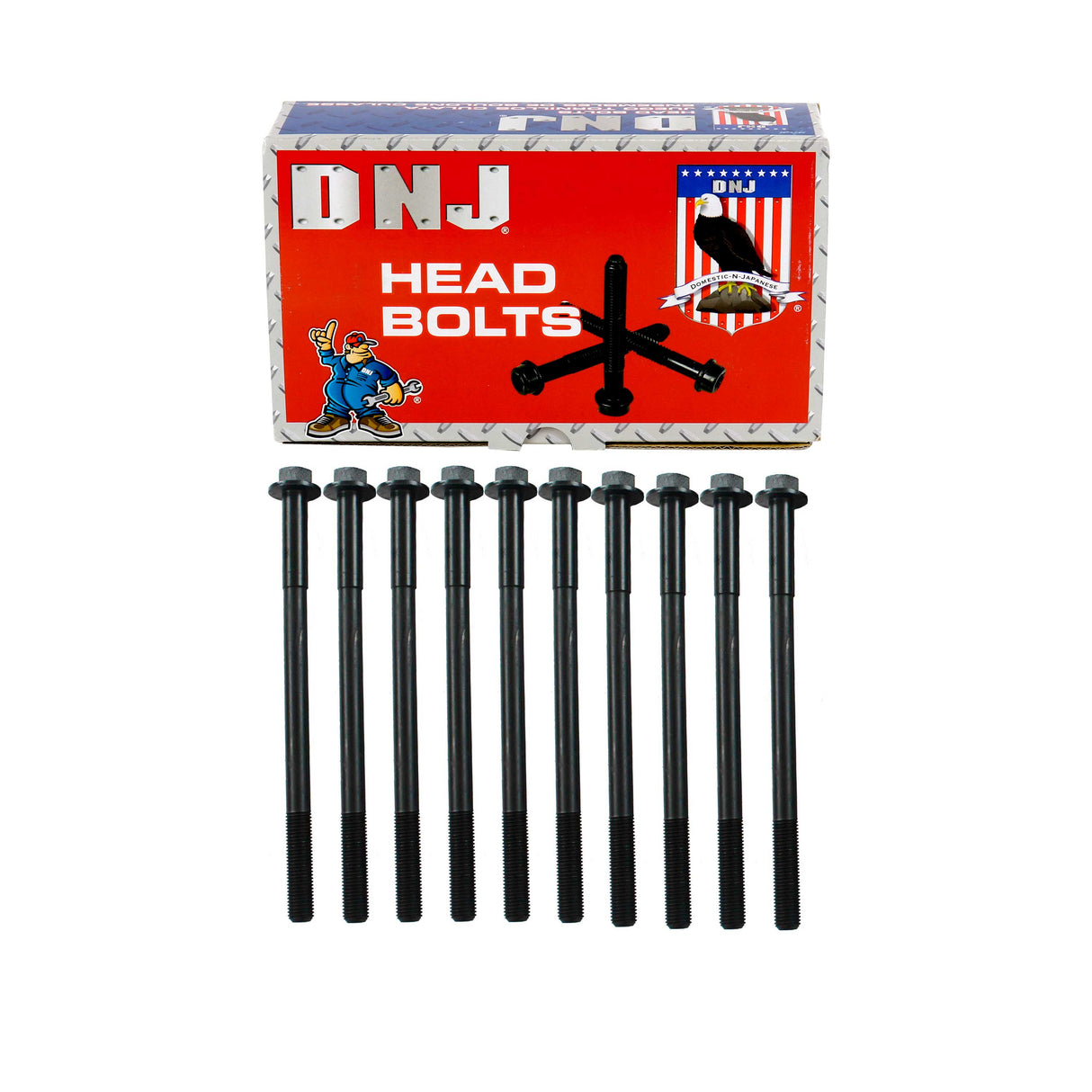 DNJ HBK309 Cylinder Head Bolt Set ‚ Cylinder Head Bolt Chevrolet Daewoo Aveo Aveo5 Lanos