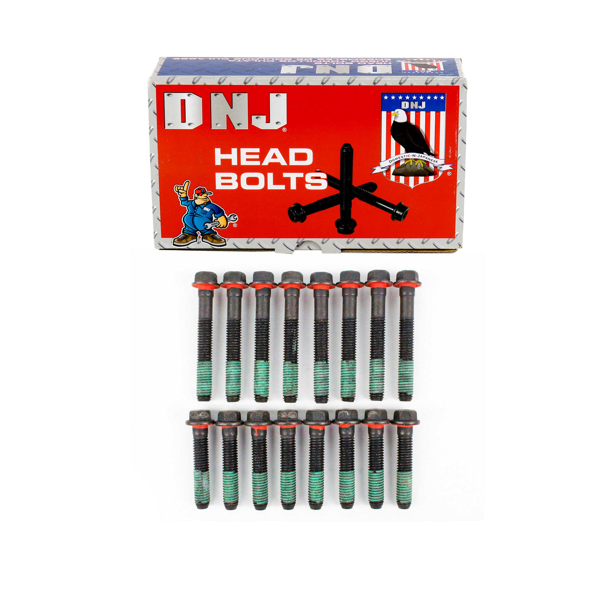 DNJ HBK3143 Cylinder Head Bolt Set ‚ Cylinder Head Bolt Buick Chevrolet Oldsmobile Pontiac 88 98 Bonneville Camaro Firebird Grand Prix Impala Intrigue Lacrosse Lesabre Lss Lucerne Lumina Monte Carlo Park Avenue Regal Regency Riviera