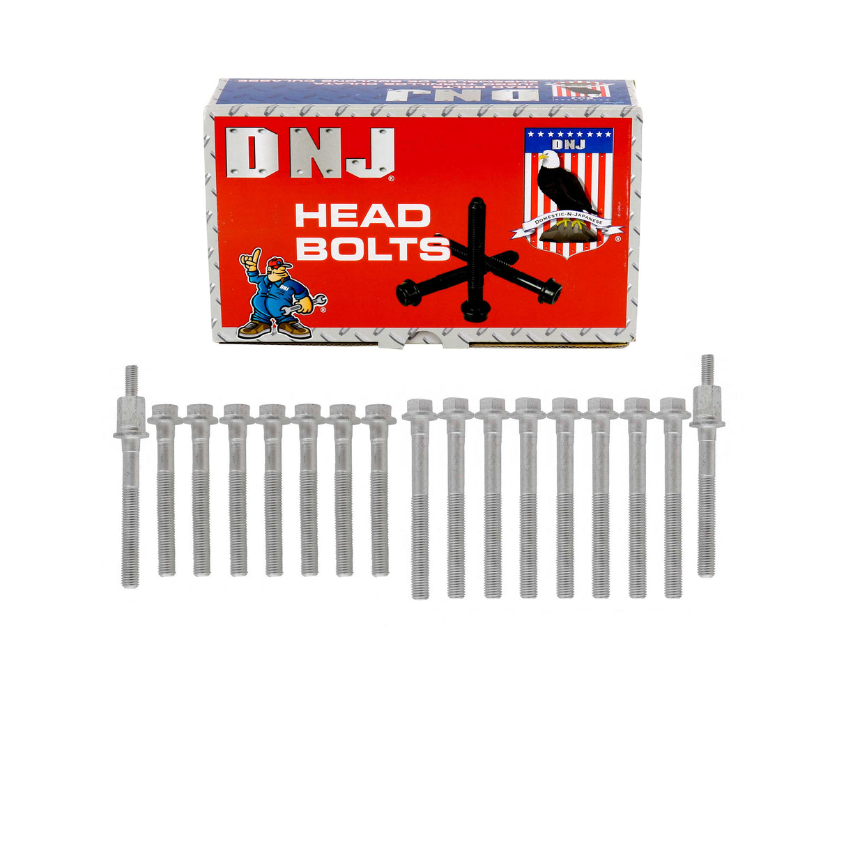 DNJ HBK3147 Cylinder Head Bolt Set ‚ Cylinder Head Bolt Buick Chevrolet Oldsmobile Pontiac Saturn Aztek Century Cutlass Cutlass Ciera Cutlass Supreme Equinox Grand Prix Impala Lumina Lumina Apv Montana Monte Carlo Regal Relay Rendezvous Silhouette Torrent Trans Sport Venture