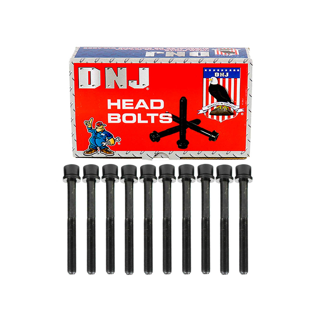 DNJ HBK319 Cylinder Head Bolt Set ‚ Cylinder Head Bolt Daewoo Isuzu Suzuki Amigo Forenza Leganza Nubira Reno Rodeo Rodeo Sport X20Sex22Se