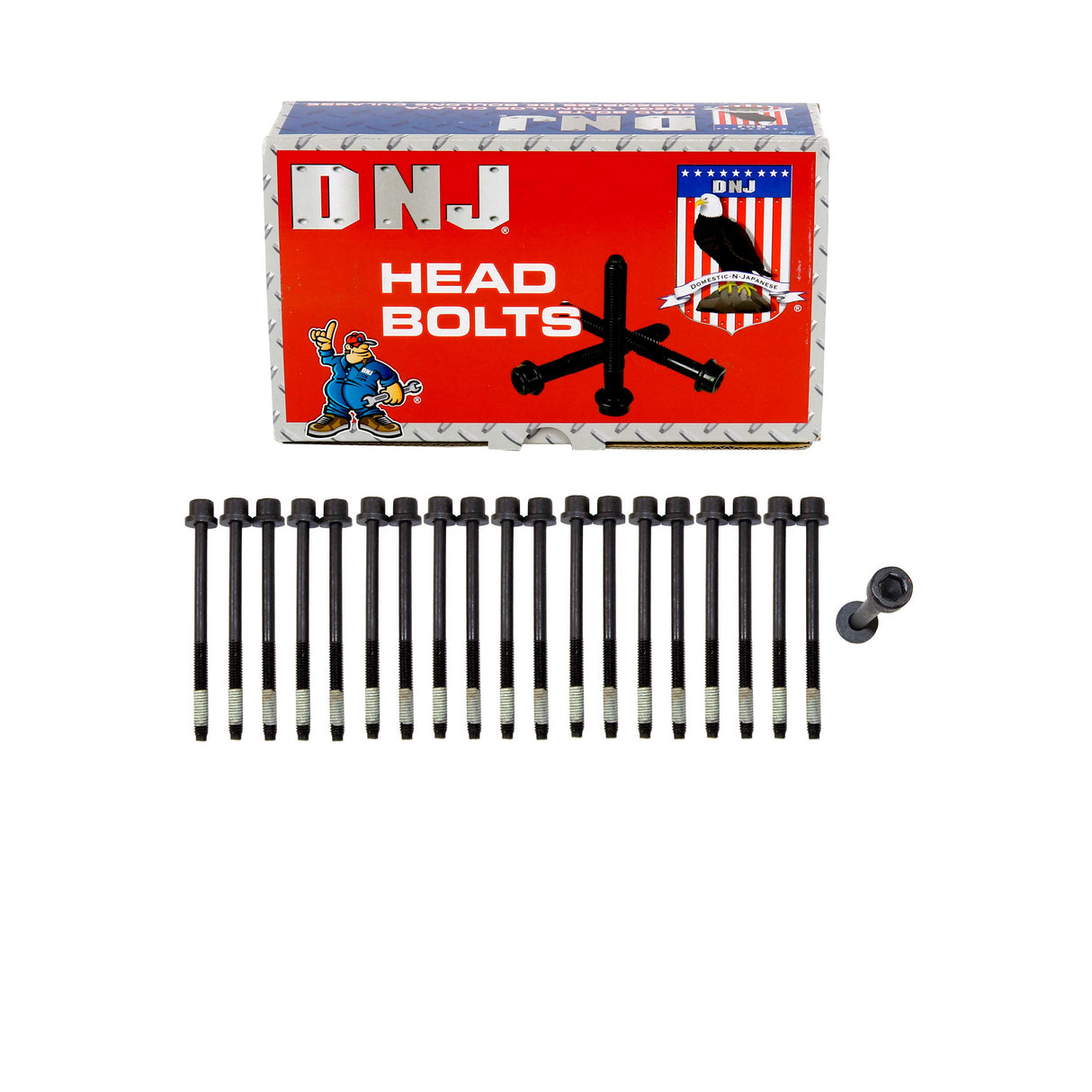 DNJ HBK3213 Cylinder Head Bolt Set ‚ Cylinder Head Bolt Buick Cadillac Pontiac Bonneville Deville Dts Lucerne Seville Srx Sts Xlr