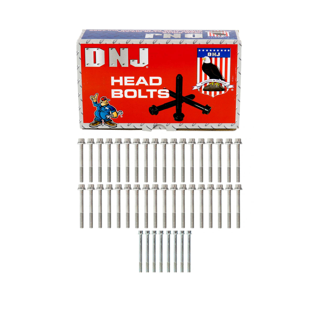 DNJ HBK3223 Cylinder Head Bolt Set ‚ Cylinder Head Bolt Chevrolet Gmc Express 2500 Express 3500 Express 4500 Savana 2500 Savana 3500 Savana 4500 Sierra 2500 Hd Sierra 3500 Hd Silverado 2500 Hd Silverado 3500 Hd Lghlml