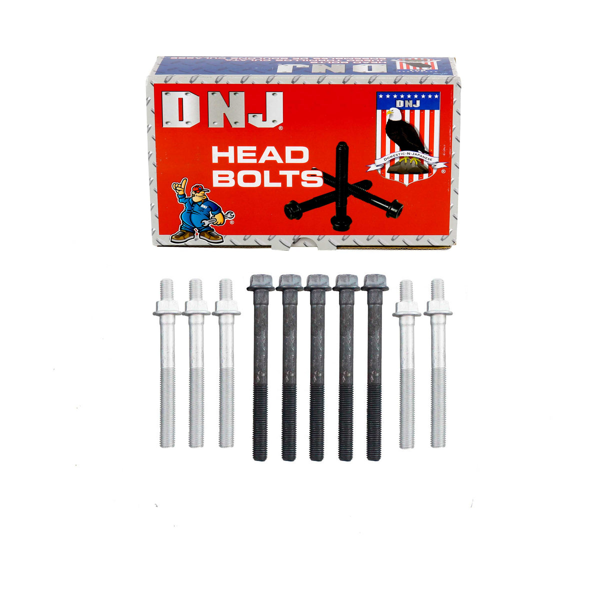 DNJ HBK330 Cylinder Head Bolt Set ‚ Cylinder Head Bolt Chevrolet Gmc Isuzu Pontiac Cavalier Hombre S10 Sonoma Sunfire
