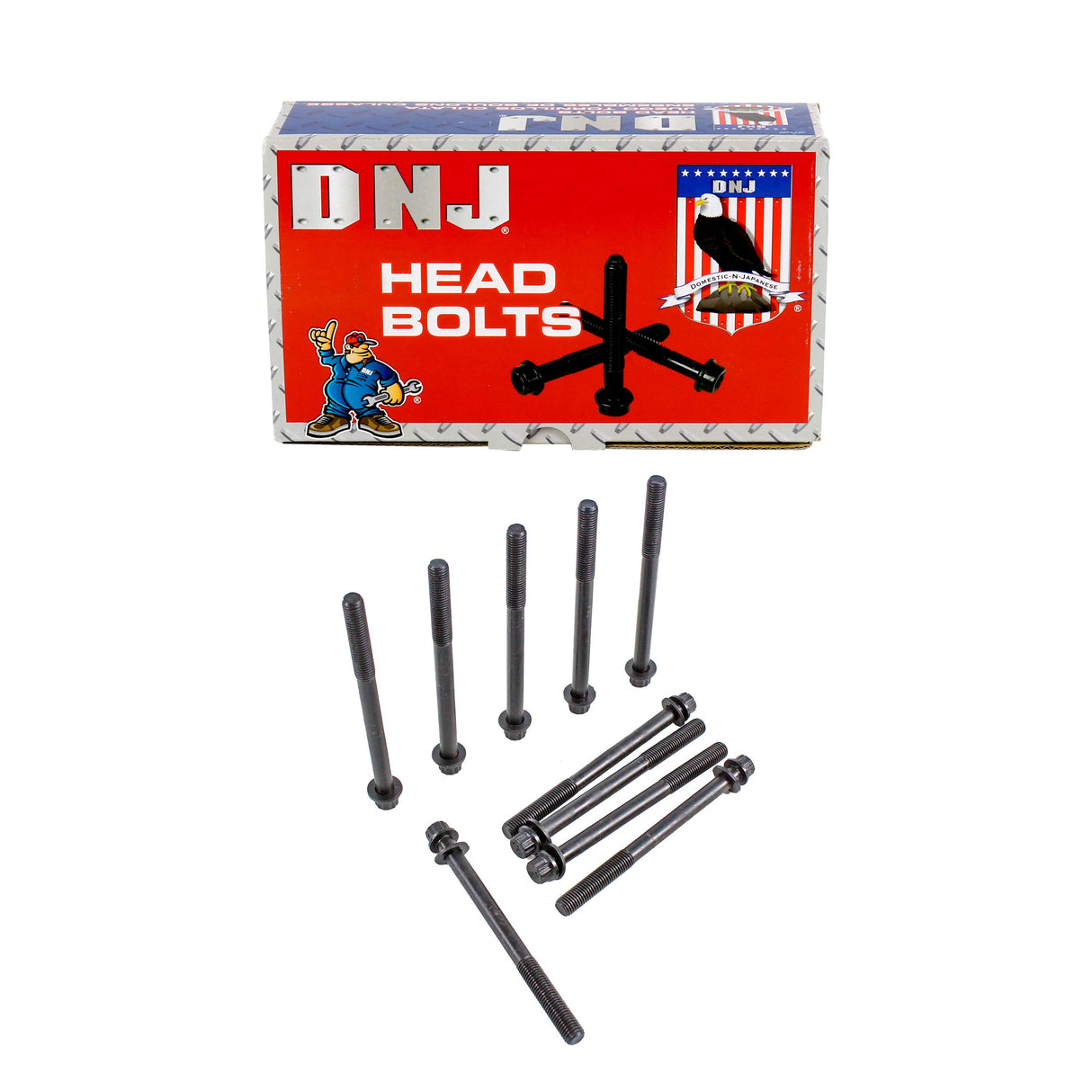 DNJ HBK348 Cylinder Head Bolt Set ‚ Cylinder Head Bolt Buick Cadillac Chevrolet Gmc Acadia Ats Blazer Camaro Canyon Colorado Ct6 Cts Envision Equinox Impala Lacrosse Malibu Malibu Limited Regal Regal Sportback Regal Tourx Terrain Traverse Lcvlhnlkwltg