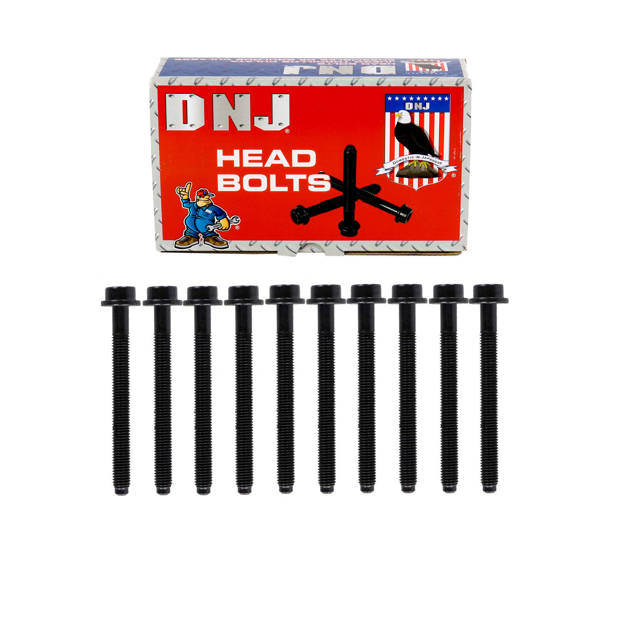 DNJ HBK413 Cylinder Head Bolt Set ‚ Cylinder Head Bolt Ford Mazda Mercury Contour Cougar Escape Escort Focus Mystique Tribute