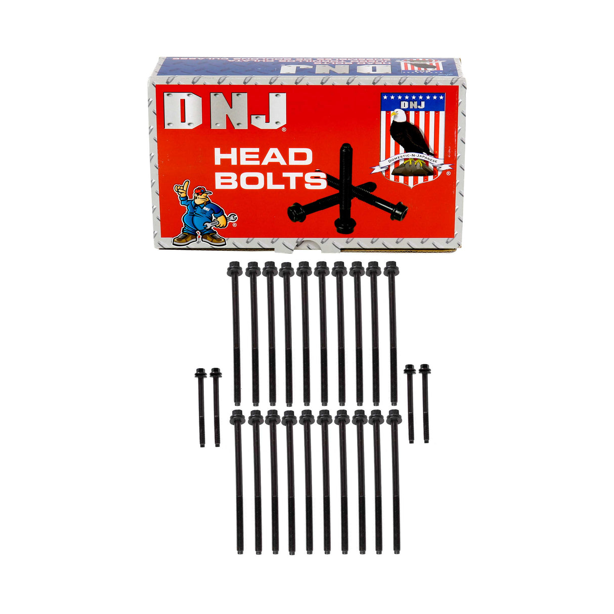 DNJ HBK4162 Cylinder Head Bolt Set ‚ Cylinder Head Bolt Ford Lincoln Ls Thunderbird