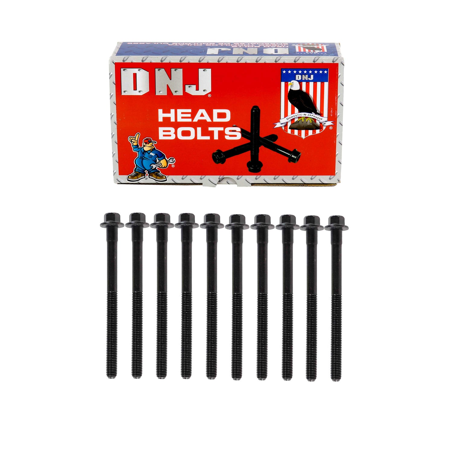 DNJ HBK420 Cylinder Head Bolt Set ‚ Cylinder Head Bolt Ford Mercury Escort Focus Tracer