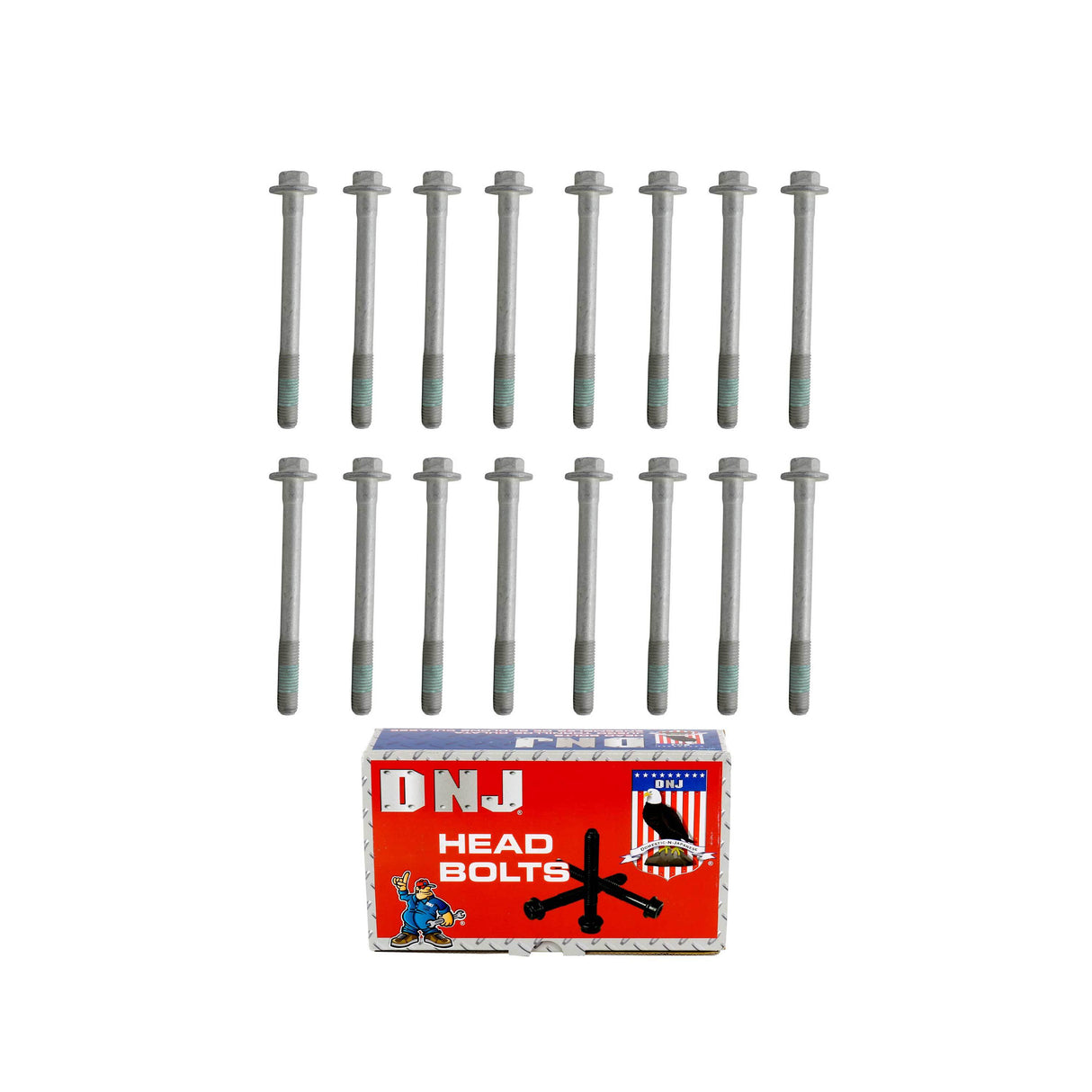 DNJ HBK4243 Cylinder Head Bolt Set ‚ Cylinder Head Bolt Chevrolet Gmc Express 2500 Express 3500 Savana 2500 Savana 3500 Sierra 1500 Silverado 1500 Lv1Lv3