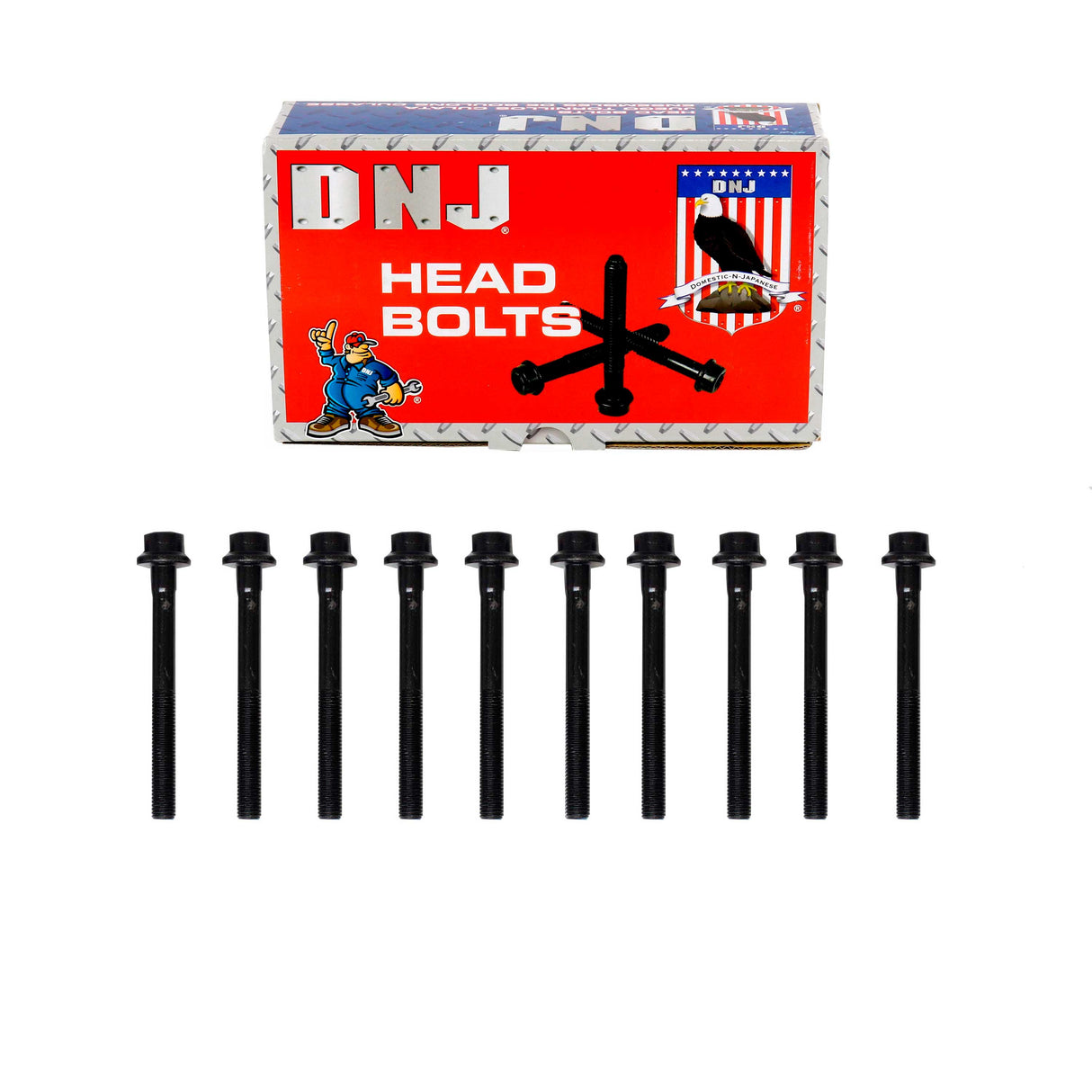DNJ HBK4254 Cylinder Head Bolt Set ‚ Cylinder Head Bolt Dodge Fiat 500 Dart Eabeaf