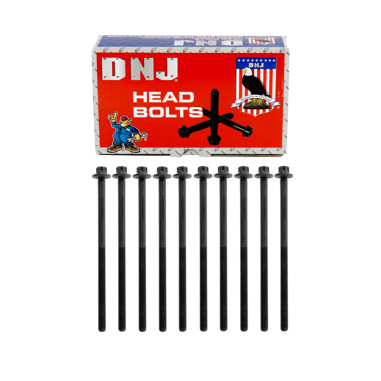 DNJ HBK4293 Cylinder Head Bolt Set ‚ Cylinder Head Bolt Mercedes Benz E250 Glk250 Ml250 Sprinter 2500 Sprinter 3500 651.912651.924651.955651.960