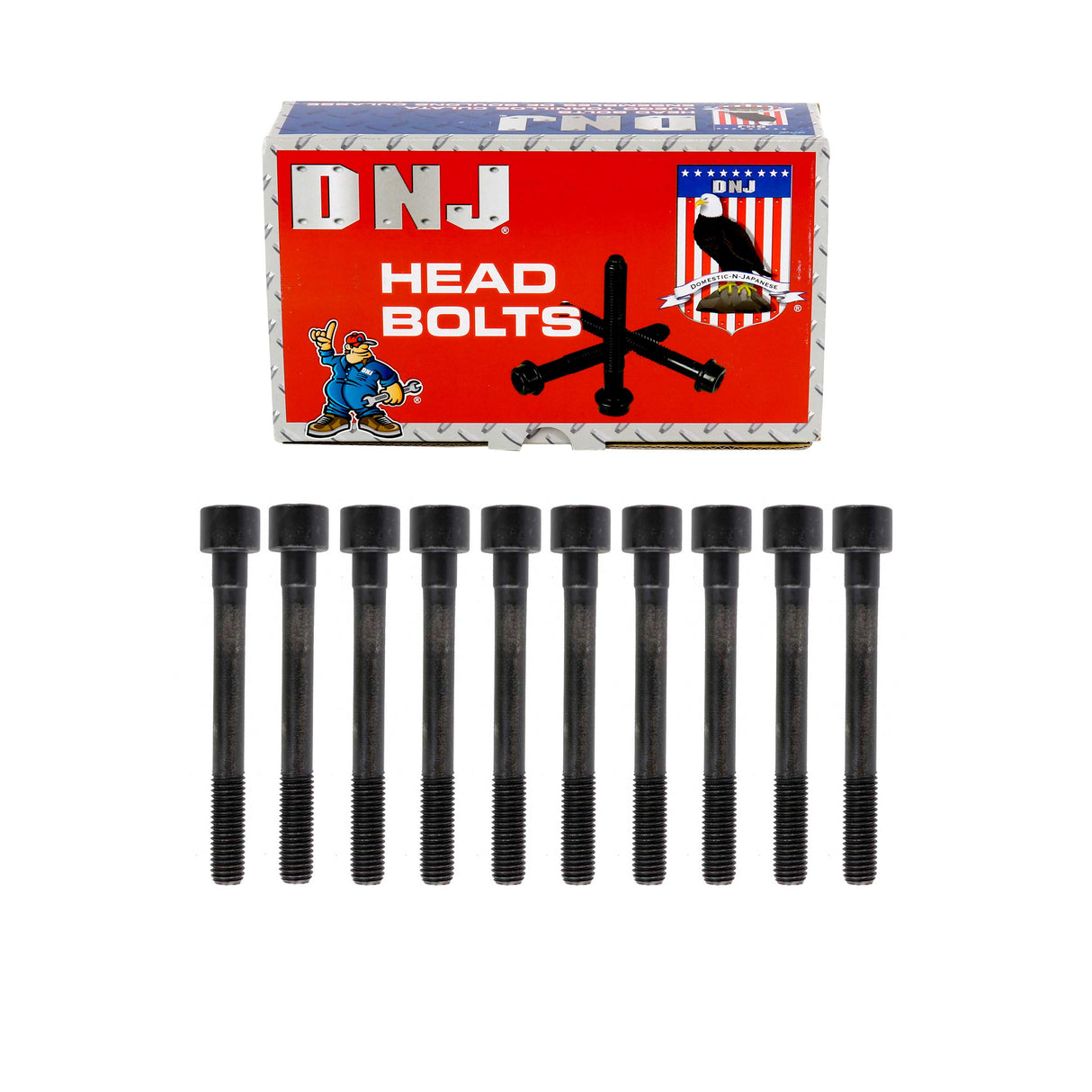 DNJ HBK614 Cylinder Head Bolt Set ‚ Cylinder Head Bolt Nissan Almera Sentra Qg18De
