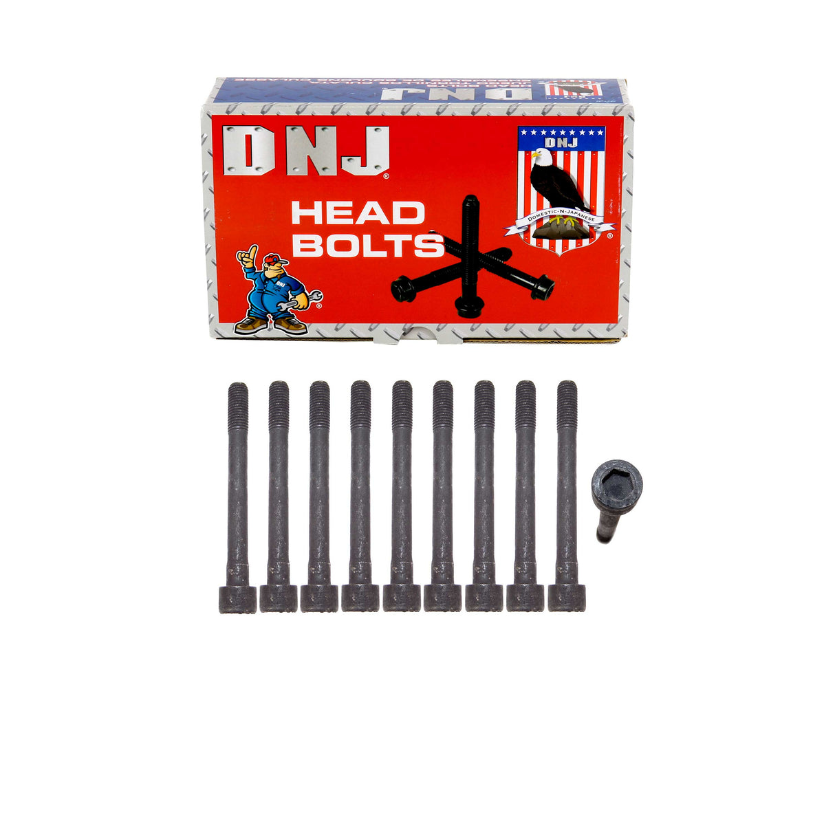 DNJ HBK628 Cylinder Head Bolt Set ‚ Cylinder Head Bolt Nissan Pulsar Nx Ca18De