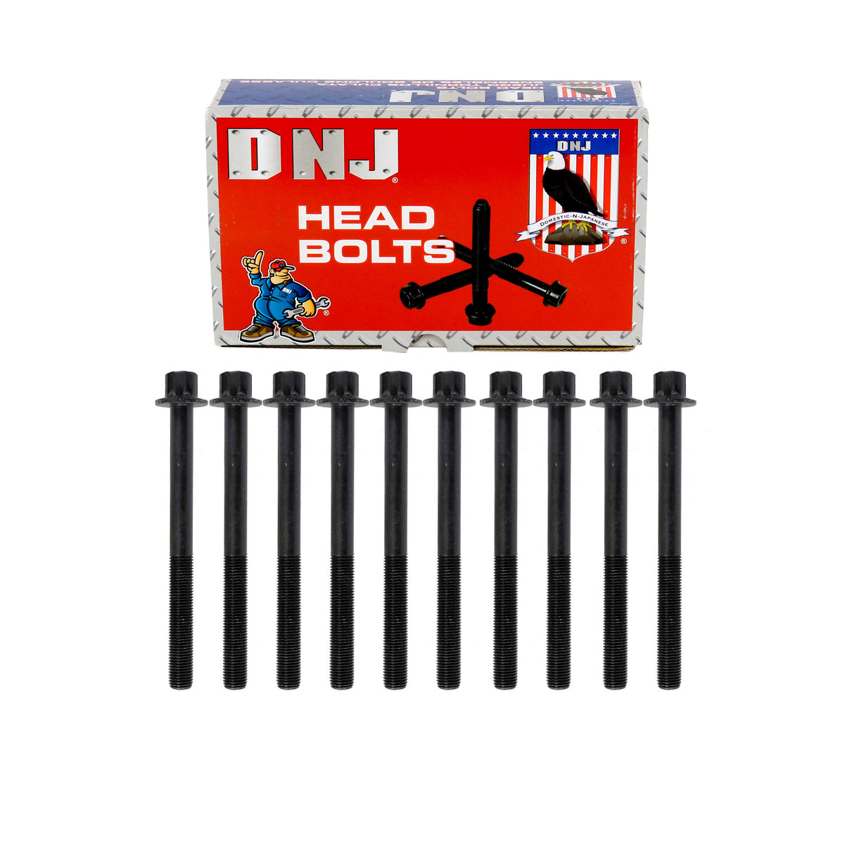 DNJ HBK635 Cylinder Head Bolt Set ‚ Cylinder Head Bolt Chevrolet Nissan City Express Cube Nv200 Rogue Rogue Sport Sentra Versa L0Amr18Demr20Ddmr20Demra8De