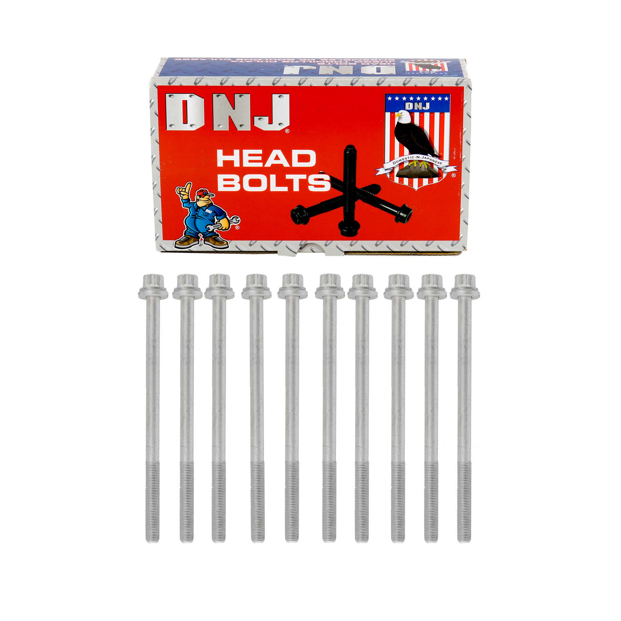 DNJ HBK708 Cylinder Head Bolt Set ‚ Cylinder Head Bolt Subaru Impreza Legacy Ej222Ej223Ej22Eej22Ez