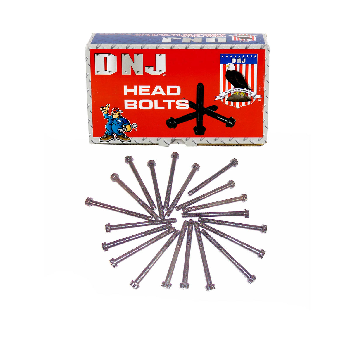 DNJ HBK972 Cylinder Head Bolt Set ‚ Cylinder Head Bolt Lexus Toyota 4Runner Gx470 Land Cruiser Lx470 Sequoia Tundra 2Uz Fe
