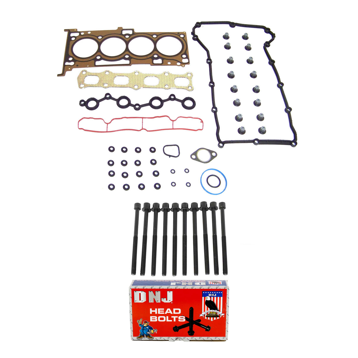 Cylinder Head Gasket set with Head Bolt Kit 2007-2017 Dodge,Jeep 1.8L-2.0L