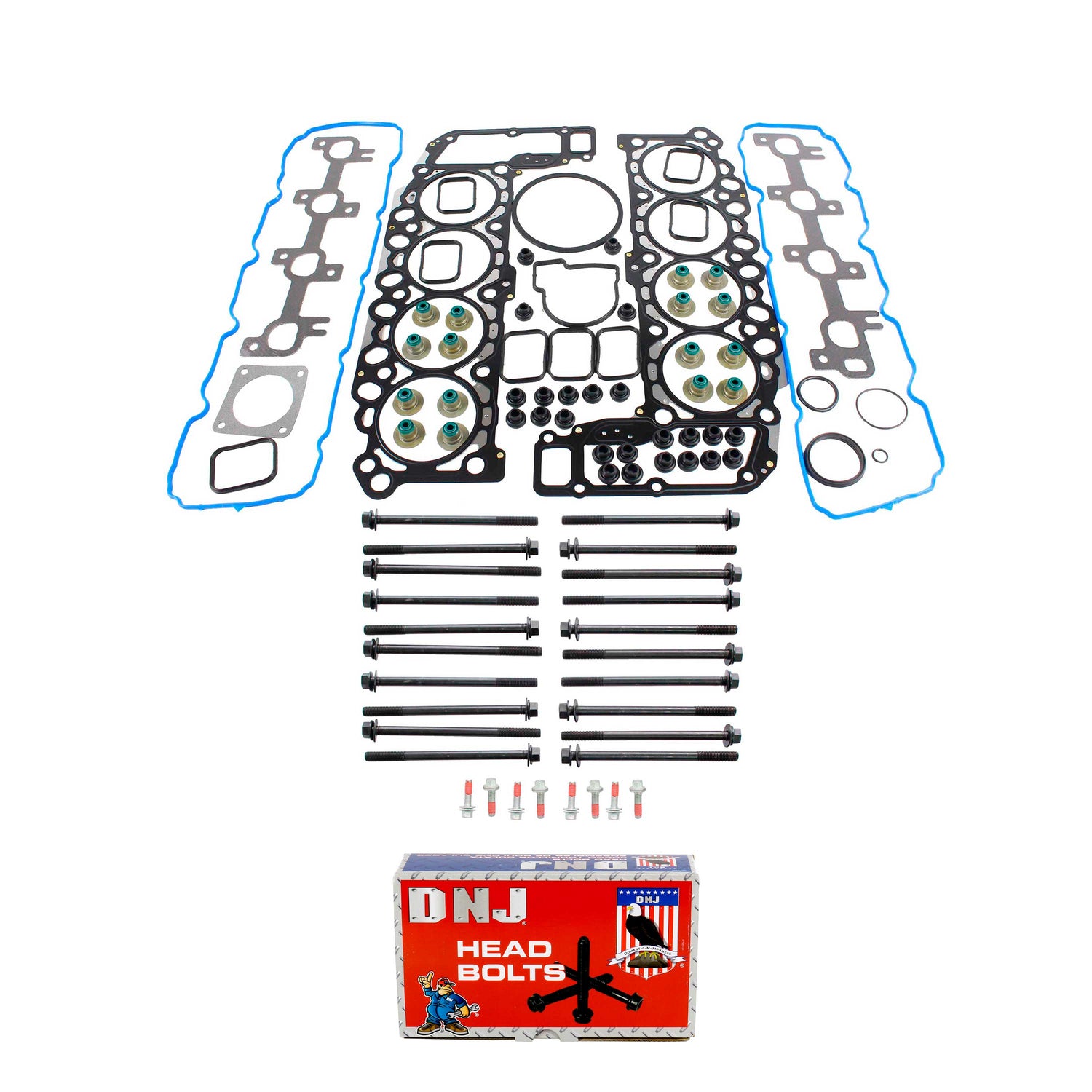 Cylinder Head Gasket set with Head Bolt Kit 1999-2003 Dodge,Jeep 4.7L