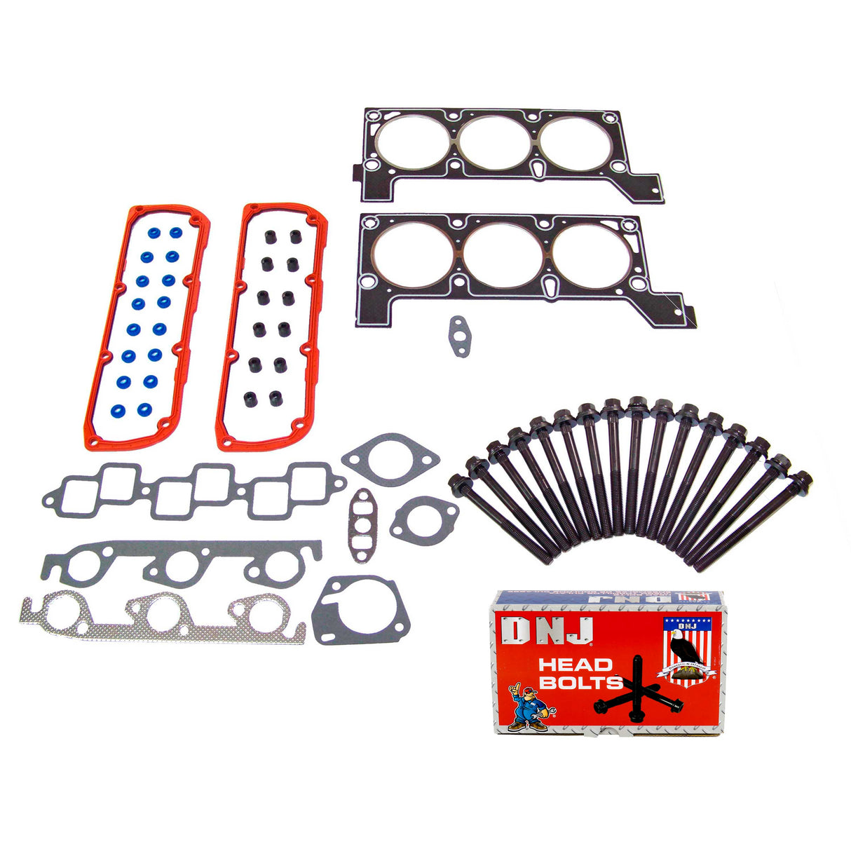 Cylinder Head Gasket set with Head Bolt Kit 1998-2000 Chrysler,Dodge,Plymouth 3.8L