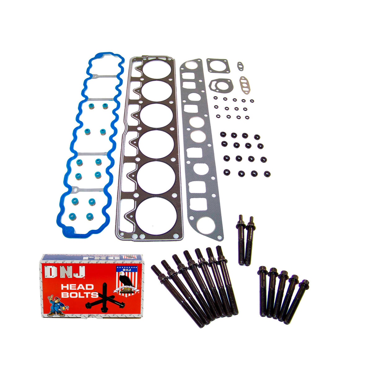 Cylinder Head Gasket set with Head Bolt Kit 1996-1998 Jeep 4.0L