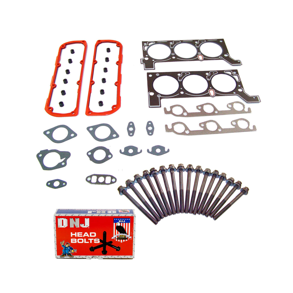 Cylinder Head Gasket set with Head Bolt Kit 1998-2000 Chrysler,Dodge,Plymouth 3.3L
