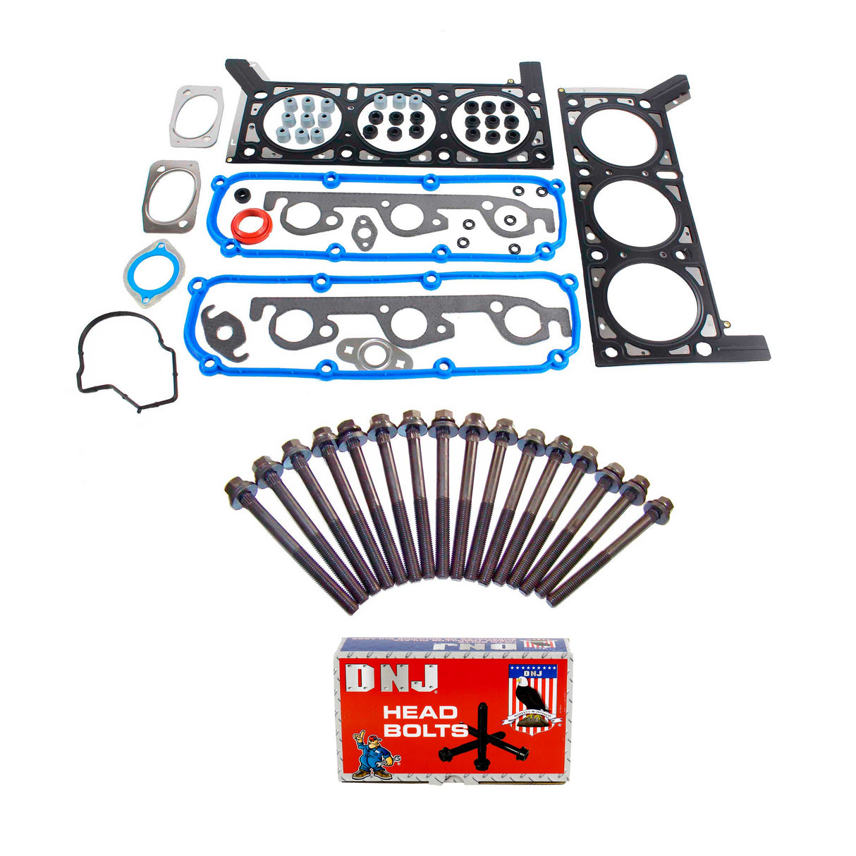 Cylinder Head Gasket set with Head Bolt Kit 2004-2010 Chrysler,Dodge 3.3L