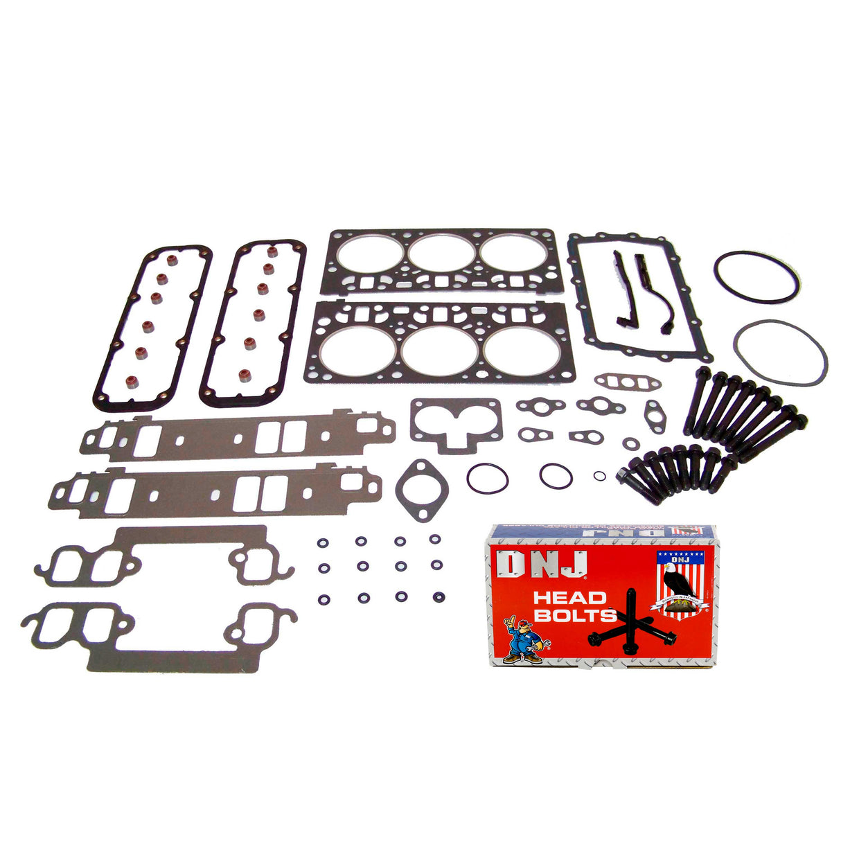 Cylinder Head Gasket set with Head Bolt Kit 1998-2003 Dodge 3.9L
