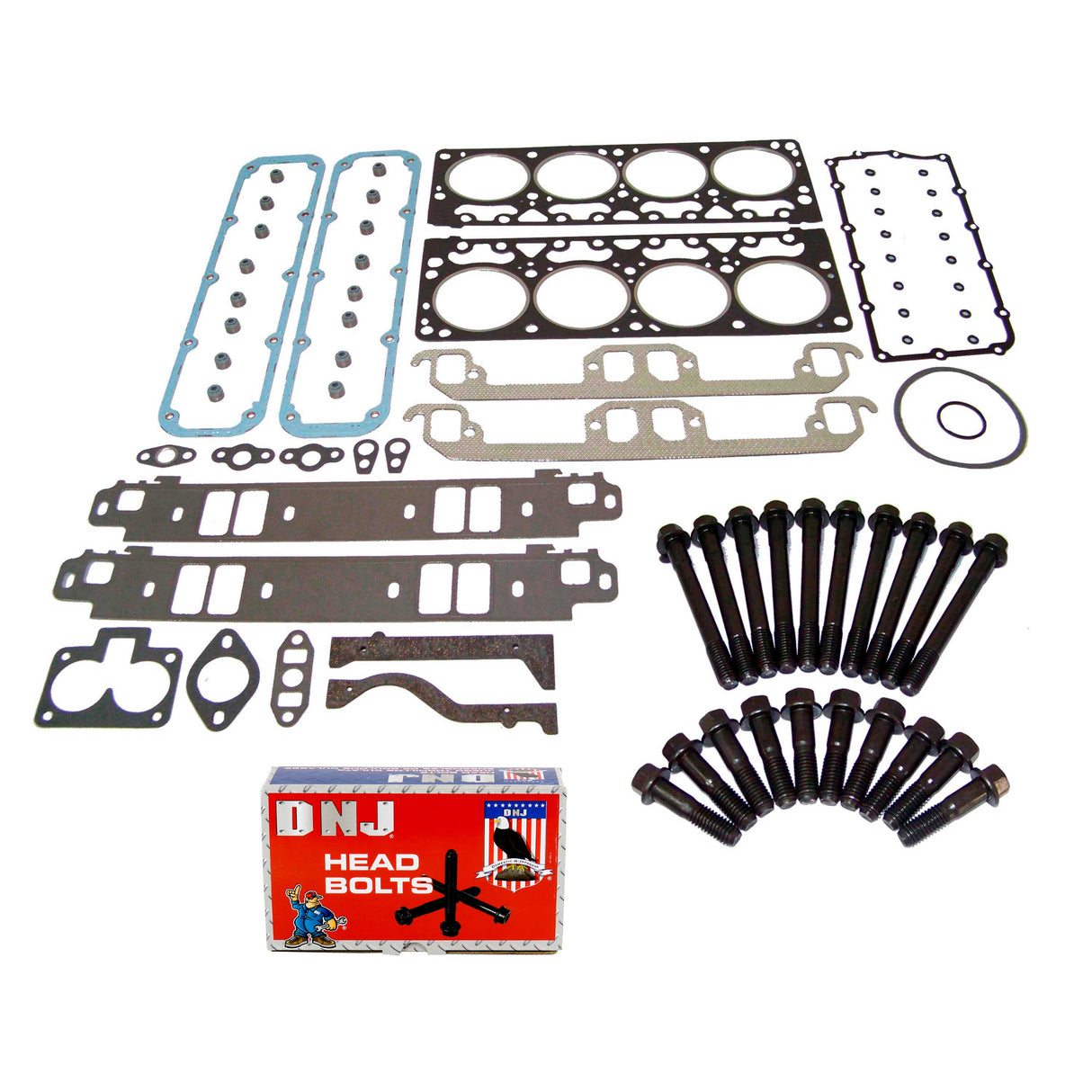 Cylinder Head Gasket set with Head Bolt Kit 1994-1997 Dodge,Jeep 5.2L