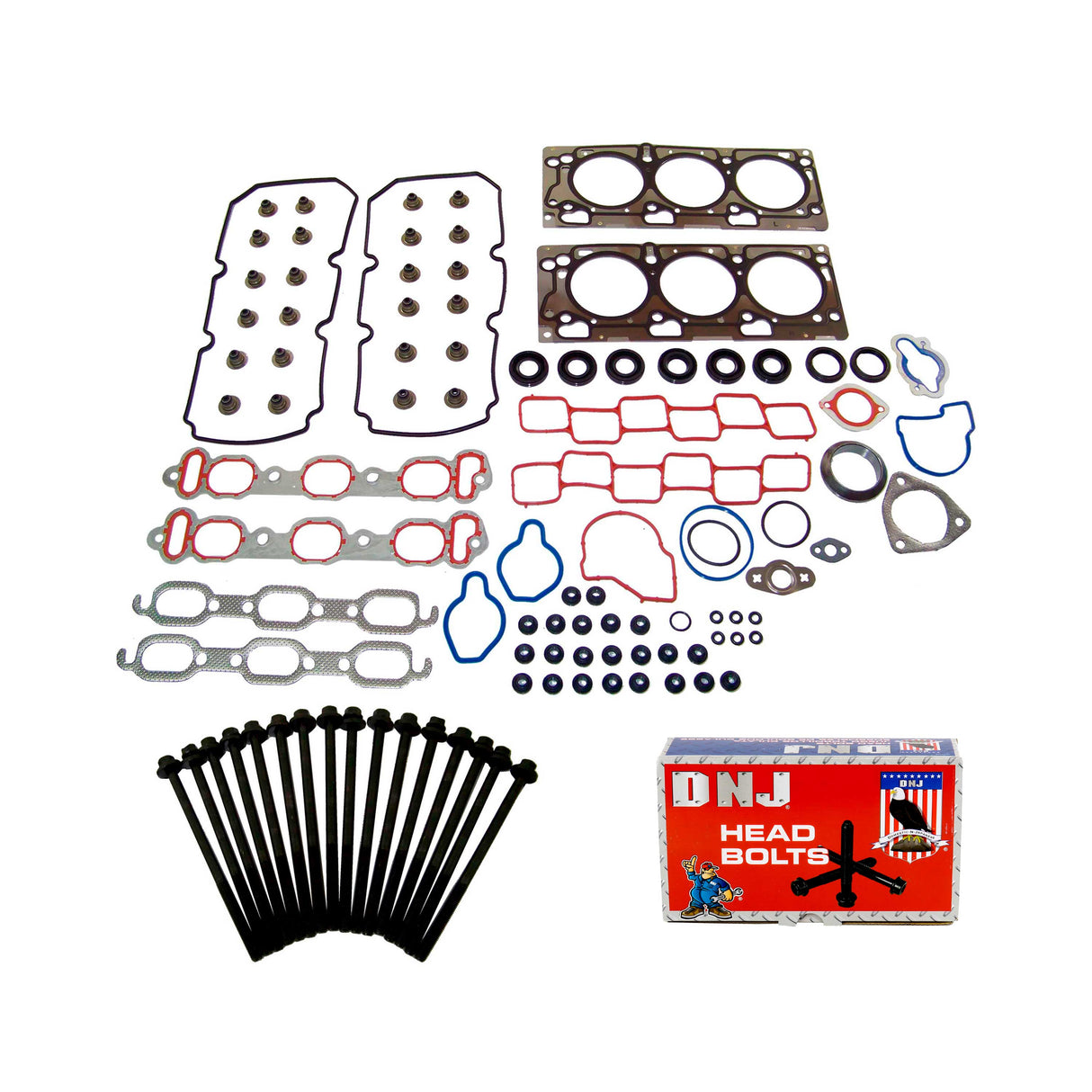 Cylinder Head Gasket set with Head Bolt Kit 2003-2006 Chrysler,Dodge 3.5L