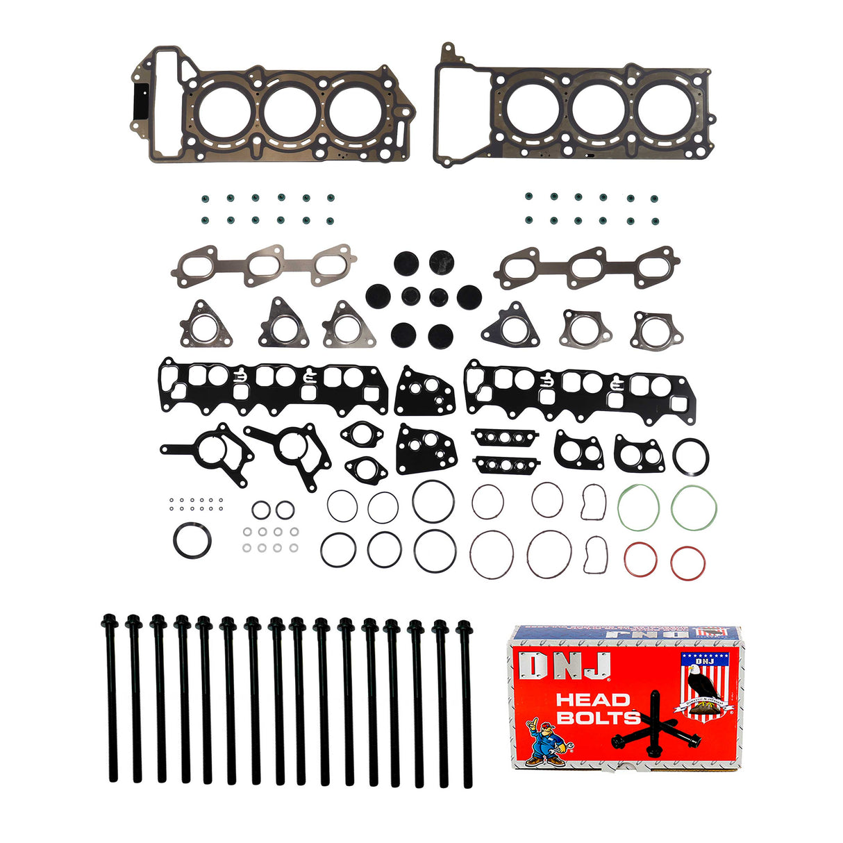 Cylinder Head Gasket set with Head Bolt Kit