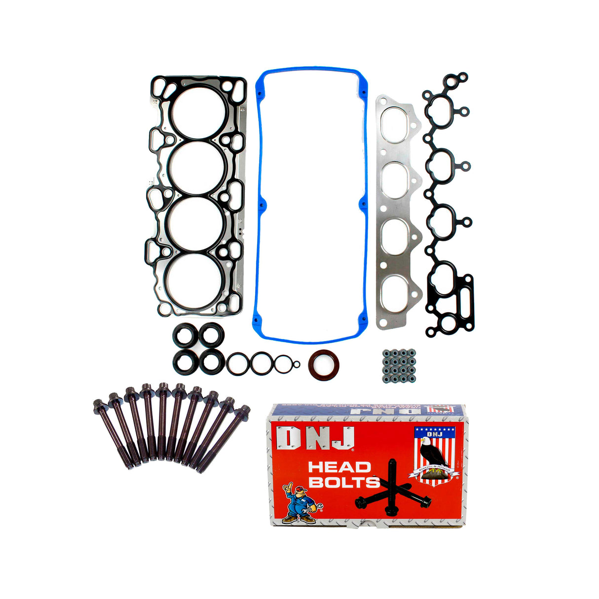 Cylinder Head Gasket set with Head Bolt Kit 1999-2005 Chrysler,Dodge,Mitsubishi 2.4L