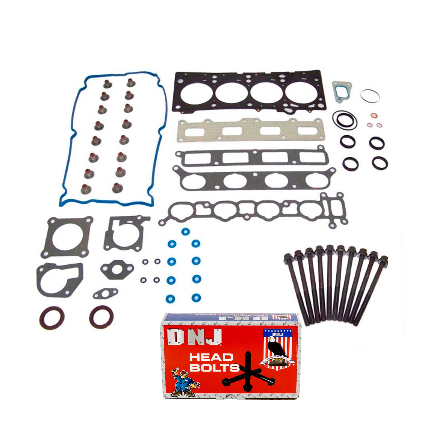Cylinder Head Gasket set with Head Bolt Kit 2003-2009 Chrysler,Dodge 2.4L