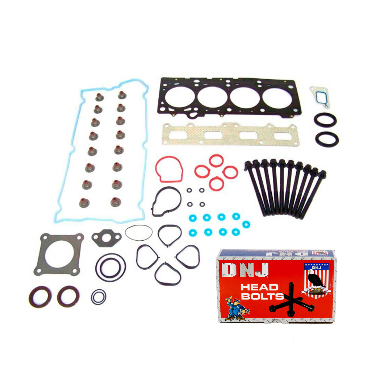 Cylinder Head Gasket set with Head Bolt Kit 2005-2008 Chrysler,Dodge 2.4L