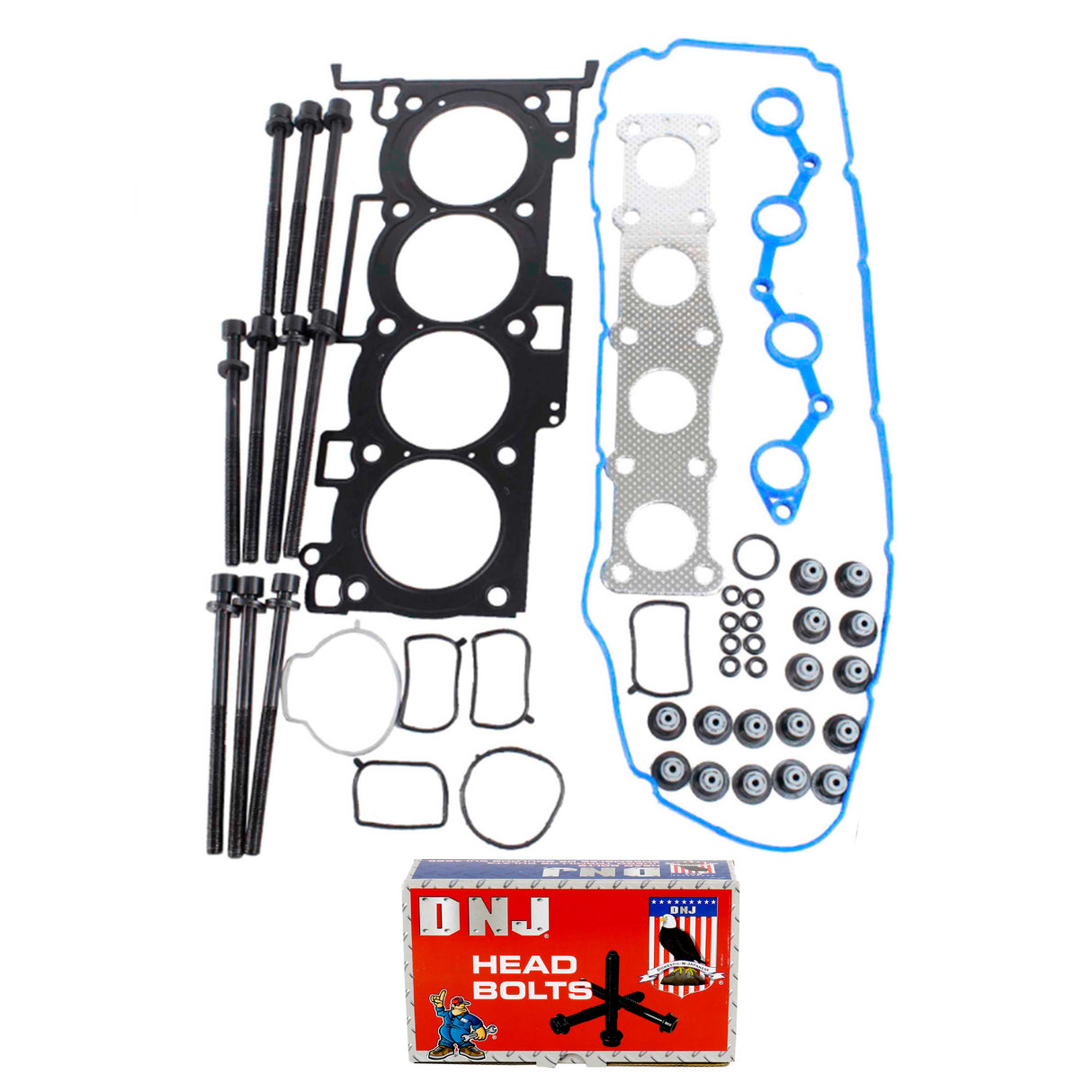Cylinder Head Gasket set with Head Bolt Kit 2009-2013 Hyundai,Kia 2.4L