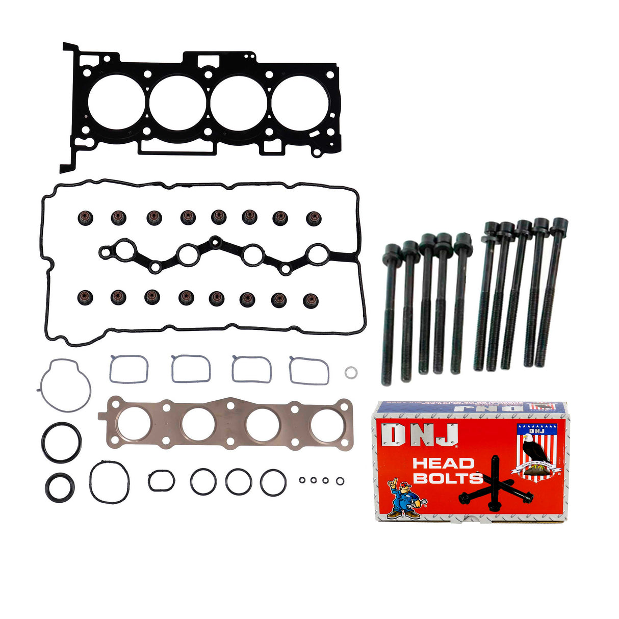 Cylinder Head Gasket set with Head Bolt Kit