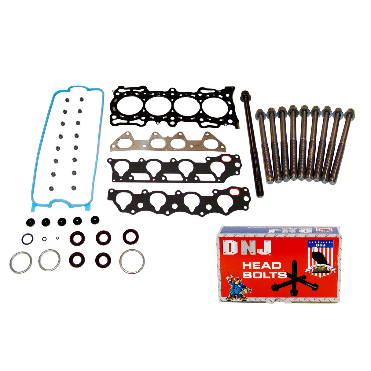 Cylinder Head Gasket set with Head Bolt Kit 1998-2002 Acura,Honda 2.3L