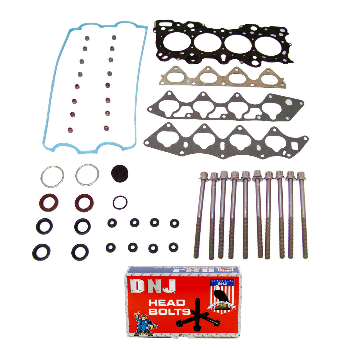Cylinder Head Gasket set with Head Bolt Kit 2002-2006 Acura 2.0L