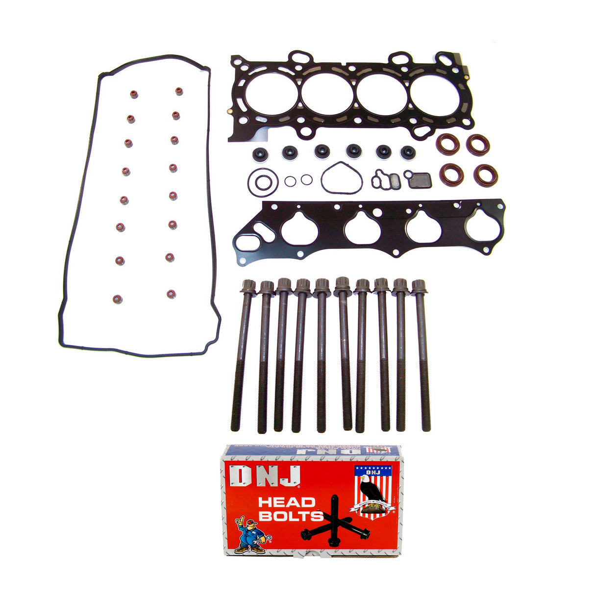 Cylinder Head Gasket set with Head Bolt Kit 2003-2011 Acura,Honda 2.4L