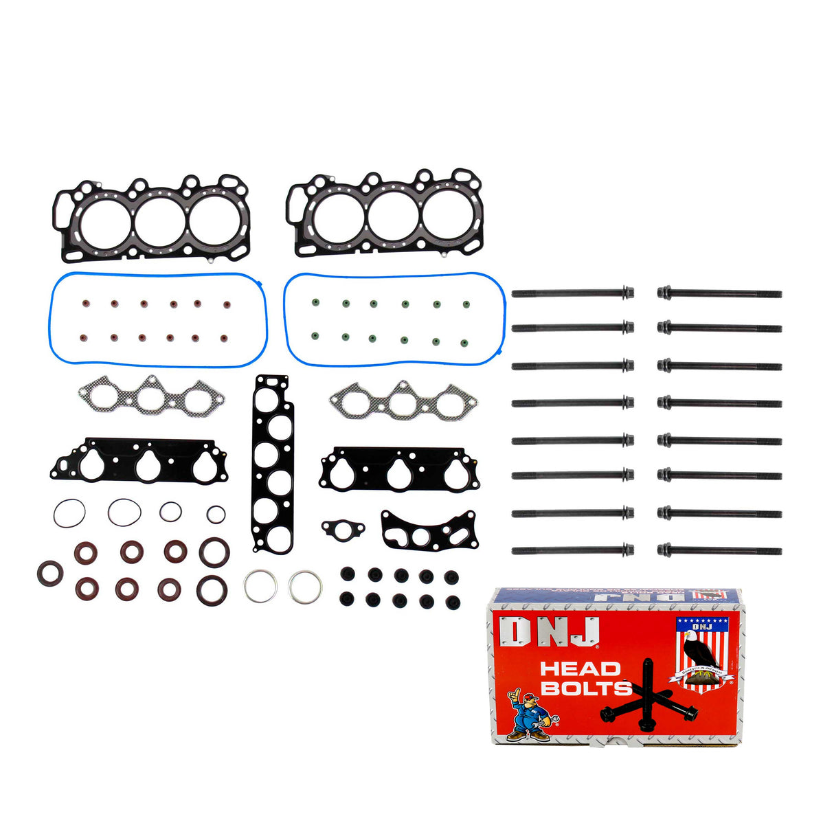Cylinder Head Gasket set with Head Bolt Kit 1999 Acura 3.2L