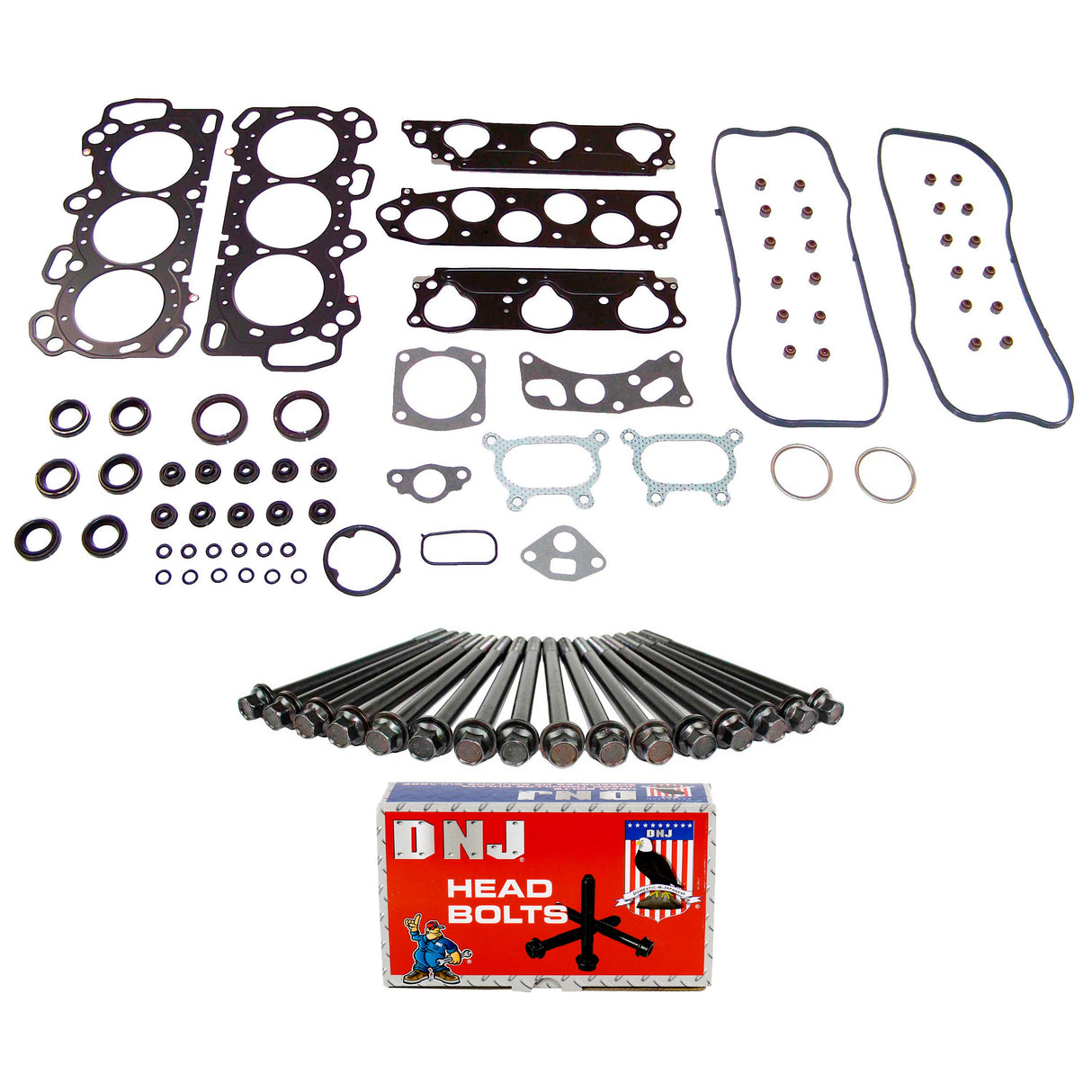 Cylinder Head Gasket set with Head Bolt Kit 2007-2008 Acura TL & 2005-2008 Acura RL 3.5L V6