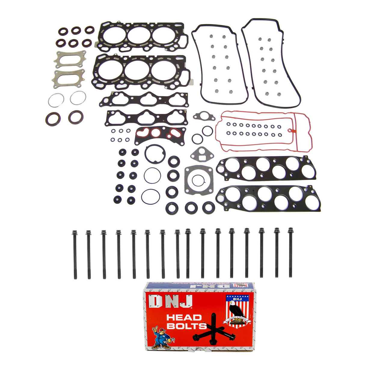 Cylinder Head Gasket set with Head Bolt Kit 2008-2014 Acura,Honda 3.5L