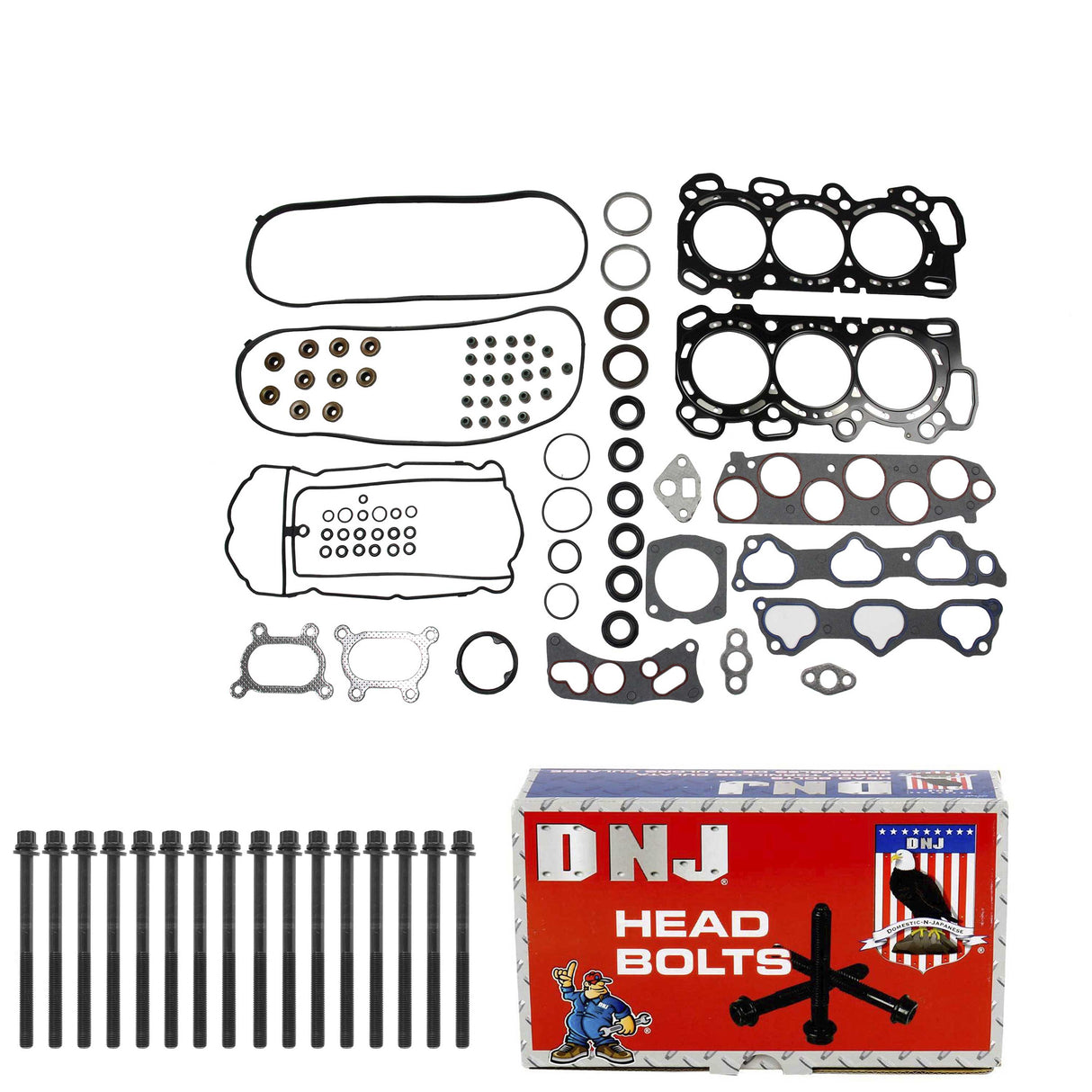 Cylinder Head Gasket set with Head Bolt Kit 2007-2009 Acura 3.7L