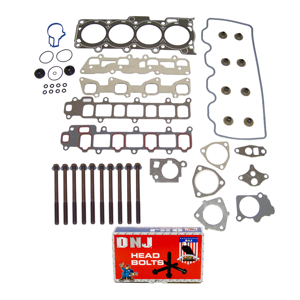Cylinder Head Gasket set with Head Bolt Kit 1991-2002 Saturn 1.9L