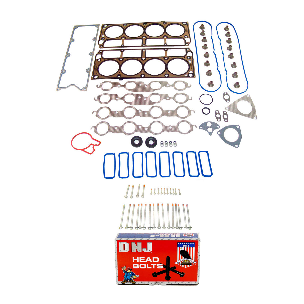 Cylinder Head Gasket set with Head Bolt Kit 2002-2004 Avanti,Cadillac,Chevrolet,Pontiac 5.7L