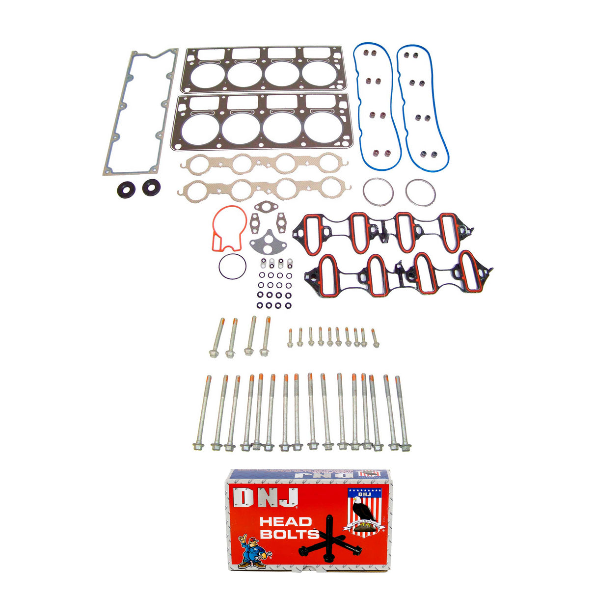 Cylinder Head Gasket set with Head Bolt Kit 1999-2000 Chevrolet,GMC 6.0L