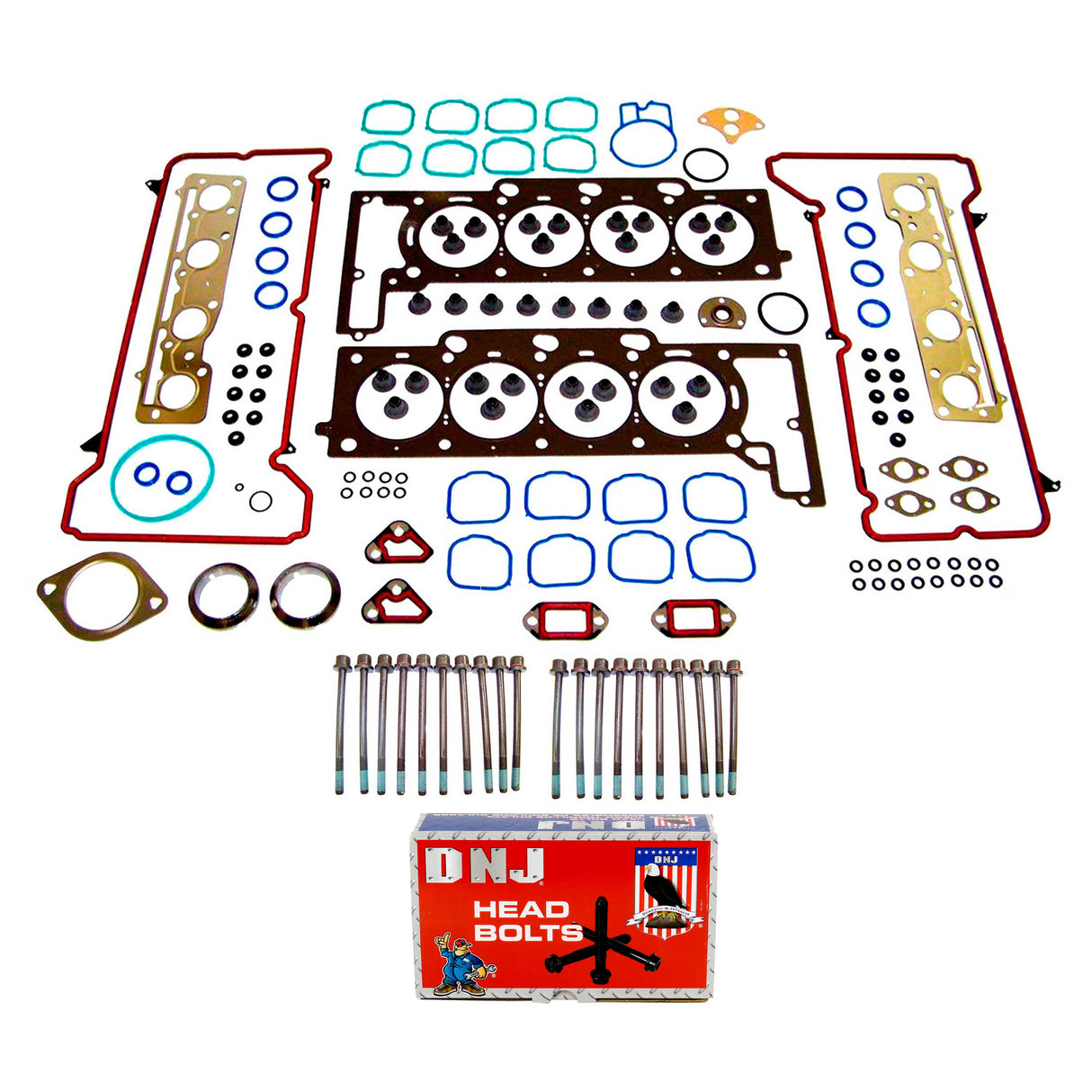 Cylinder Head Gasket set with Head Bolt Kit 2002-2003 Cadillac 4.6L