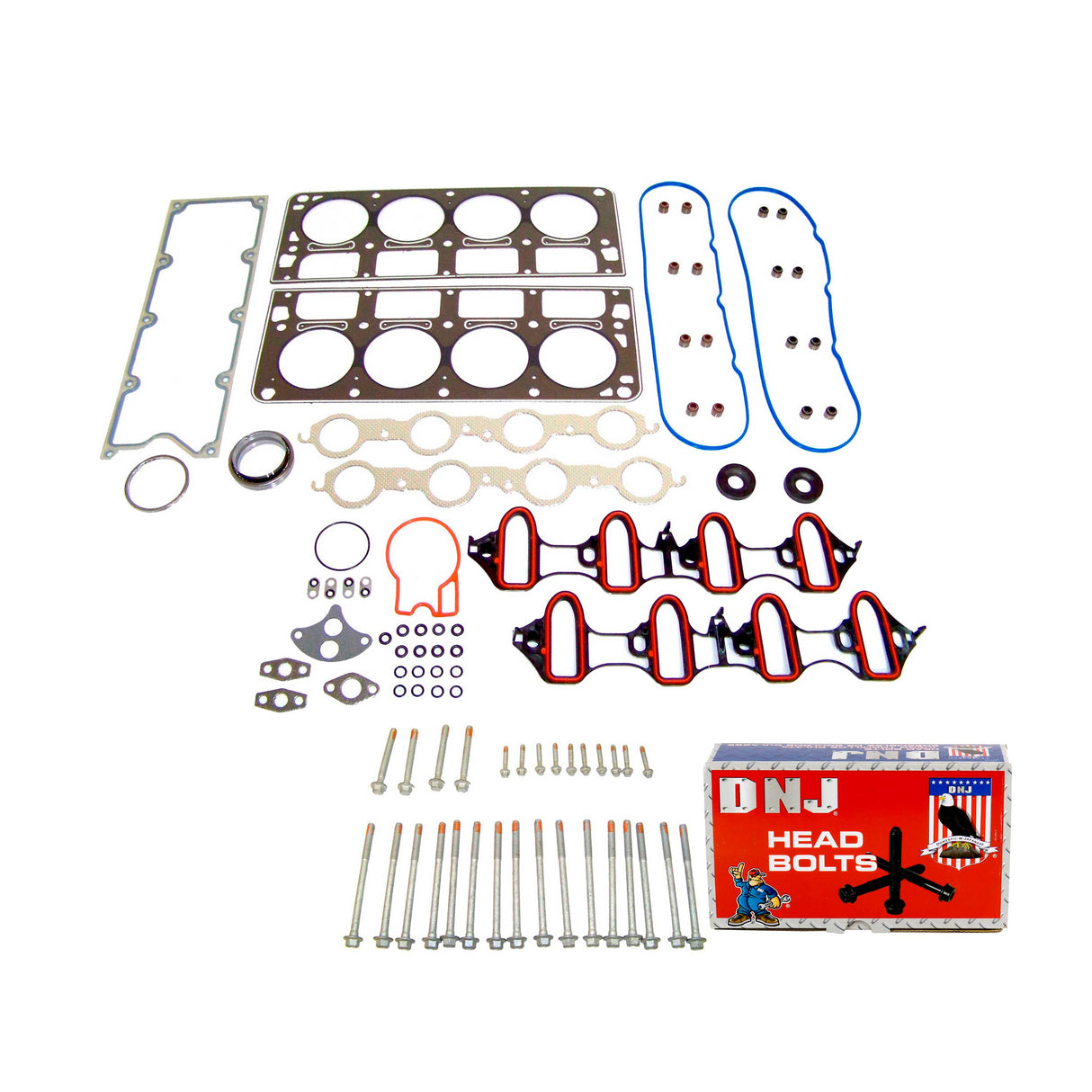 Cylinder Head Gasket set with Head Bolt Kit 1999-2001 Chevrolet,GMC 4.8L-5.3L